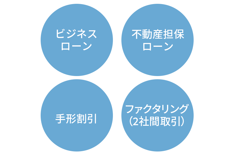 つなぎ資金4つの調達方法