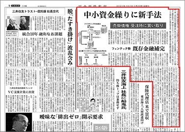 日本経済新聞にビートレーディングが 掲載されました。